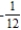 <strong>Find the limit. </strong> A) B) C) -12 D) 6 E) 12