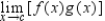 <strong>Suppose that and . Find the following limit. </strong> A) 9 B) -3 C) -21 D) -12 E) 108