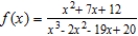 <strong>Find all vertical asymptotes (if any) of the function </strong> A) x = 1, 5 B) x = 1, 5, -4 C) x = -1, -5 D) x = 5 E) x = -5