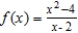 Discuss the continuity of the function   . ​  