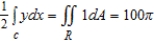 <strong>Set up and evaluate a line integral to find the area of the region R bounded by the graph of   .</strong> A)   where   B)   where   C)   where   D)   where   E)   where   <div style=padding-top: 35px> 