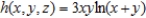 Find the conservative vector field for the potential function by finding its gradient.