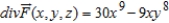<strong>Find the divergence of the vector field.  </strong> A)   B)   C)   D)   E)   <div style=padding-top: 35px> 