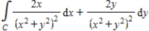 <strong>Evaluate the line integral using the Fundamental Theorem of Line Integrals. Use a computer algebra system to verify your results. ​   ​ C: circle   clockwise from   to   ​</strong> A)   ​ B)   ​ C)   ​ D)   ​ E)   ​ <div style=padding-top: 35px> 