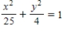 Find the value of the line integral   where   is an ellipse   from   to   . ​<div style=padding-top: 35px> 