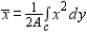 Use a computer algebra system and the result The centroid of the region having area A bounded by the simple closed path is , '' to find the centroid of the region bounded by the graphs of and . 