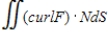 The motion of a liquid in a cylindrical container of radius 1 is described by the velocity field . Find , where S is the upper surface of the cylindrical container. 