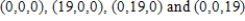 <strong>Find the average value of over the region Q, where Q is a tetrahedron in the first octant with vertices . The average value of a continuous function over a solid region Q is , where V is the volume of the solid region Q. </strong> A) B) C) D) E)