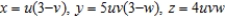 <strong>If and then the Jacobian of x, y, and z with respect to u, v, and w is . Find the Jacobian for the following change of variables: </strong> A) B) C) D) E)