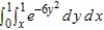 <strong>Evaluate the iterated integral below. Note that it is necessary to switch the order of integration. </strong> A) B) C) D) E)