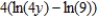 <strong>Evaluate the following integral. </strong> A) B) C) D) E)