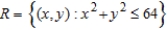<strong>Find the area of the surface given by over the region R. </strong> A) B) C) D) E) 