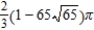 <strong>Find the area of the surface given by over the region R. </strong> A) B) C) D) E) 