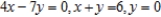 <strong>Use an iterated integral to find the area of the region bounded by .</strong> A) B) C) D) E)