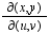 <strong>Find the Jacobian for the following change of variables: , </strong> A) B) C) D) E) 