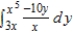 Evaluate the following integral.  
