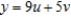 Find the Jacobian for the following change of variables: , 