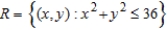 Find the area of the portion of the surface that lies above the region . 