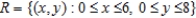 Set up a double integral that gives the area of the surface of the graph of f over the region R.