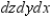 Sketch the solid whose volume is given by the iterated integral given below and use the sketch to rewrite the integral using the indicated order of integration. Rewrite the integral using the order .