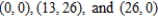 Find the mass of the triangular lamina with vertices for the density . 