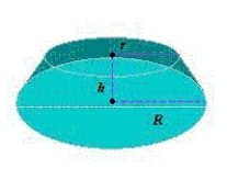 <strong>The two radii of the frustum of a right circular cone are increasing at a rate of 7 centimeters per minute, and the height is increasing at a rate of 16 centimeters per minute (see figure). Find the rate at which the surface area is changing when the two radii are 19 centimeters and 24 centimeters, and the height is 8 centimeters. [Note: The surface area does not include the top and bottom circles.] Round your answer to two decimal places.  </strong> A)   B)   C)   D)   E)   <div style=padding-top: 35px> 