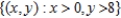 <strong>Describe the domain of the function .</strong> A) B) C) D) E)