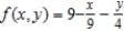 <strong>For function , find the maximum value of the directional derivative at (3,2). </strong> A) /9 B) /36 C) /144 D) /72 E) /108 
