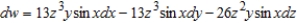 <strong>Find the total differential for the function .</strong> A) B) C) D) E)