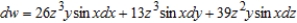 <strong>Find the total differential for the function .</strong> A) B) C) D) E)