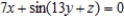<strong>Differentiate implicitly to find , given . </strong> A) B) C) D) E) 