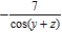 <strong>Differentiate implicitly to find , given . </strong> A) B) C) D) E) 