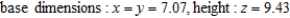 <strong>The material for constructing the base of an open box costs 1.5 times as much per unit area as the material for constructing the sides. For a fixed amount of money $400.00, find the dimensions of the box of largest volume that can be made.</strong> A) B) C) D) E)
