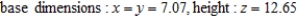 <strong>The material for constructing the base of an open box costs 1.5 times as much per unit area as the material for constructing the sides. For a fixed amount of money $400.00, find the dimensions of the box of largest volume that can be made.</strong> A) B) C) D) E)