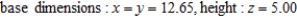 <strong>The material for constructing the base of an open box costs 1.5 times as much per unit area as the material for constructing the sides. For a fixed amount of money $400.00, find the dimensions of the box of largest volume that can be made.</strong> A) B) C) D) E)