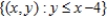 <strong>Describe the domain of the function .</strong> A) B) C) D) E)