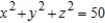 <strong>Let represent the temperature at each point on the sphere . Find the maximum temperature on the curve formed by the intersection of the sphere and the plane .</strong> A) B) C) D) E)