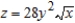 <strong>Find the partial derivative for the function . </strong> A) B) C) D) E) 