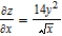 <strong>Find the partial derivative for the function . </strong> A) B) C) D) E) 