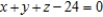 <strong>Use Lagrange multipliers to minimize the function subject to the following constraint. Assume that x, y, and z are positive. </strong> A) B) C) D) E)