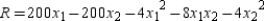 <strong>Suppose a pharmaceutical corporation has two plants that produce the same over-the-counter medicine. If and are the numbers of units produced at plant 1 and plant 2, respectively, then the total revenue for the product is given by . When and find the marginal revenue for plant 1. </strong> A) 127 B) 125 C) 56 D) 104 E) 70