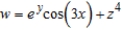 Find the total differential for the function   .