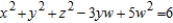 Differentiate implicitly to find   , given   . ​