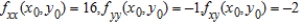 Determine whether there is a relative maximum, a relative minimum, a saddle point, or insufficient information to determine the nature of the function at the critical point , if . 