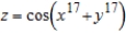 Find the partial derivative   for the function   . ​