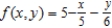 Find   for function   .