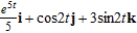 <strong>Find the indefinite integral below. Do not include an arbitrary constant vector.</strong> A) B) C) D) E)