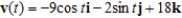 <strong>The position vector describes the path of an object moving in space. Find the velocity of the object.</strong> A) B) C) D) E)