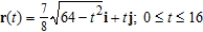 <strong>Represent the following curve by a vector-valued function. </strong> A) B) C) D) E)
