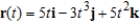 <strong>Use the properties of the derivative to find given the following vector-valued functions. </strong> A) B) C) D) E)